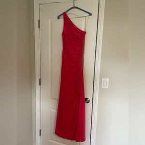 One Shoulder evening gown. Size 4.